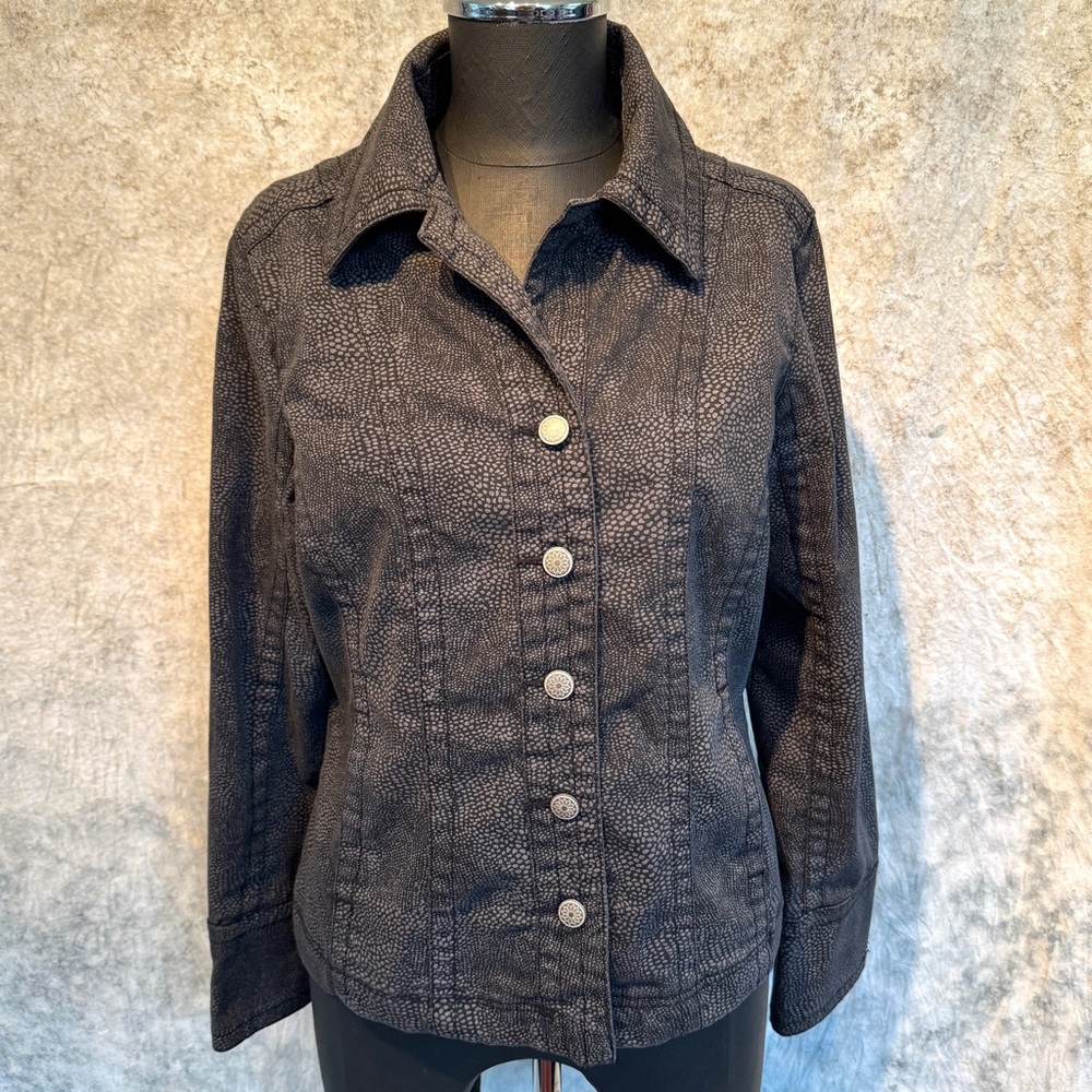 Live a Little Jacket Black & Grey - PM